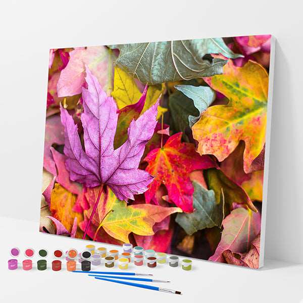 Colorful Maple Leaves Kit
