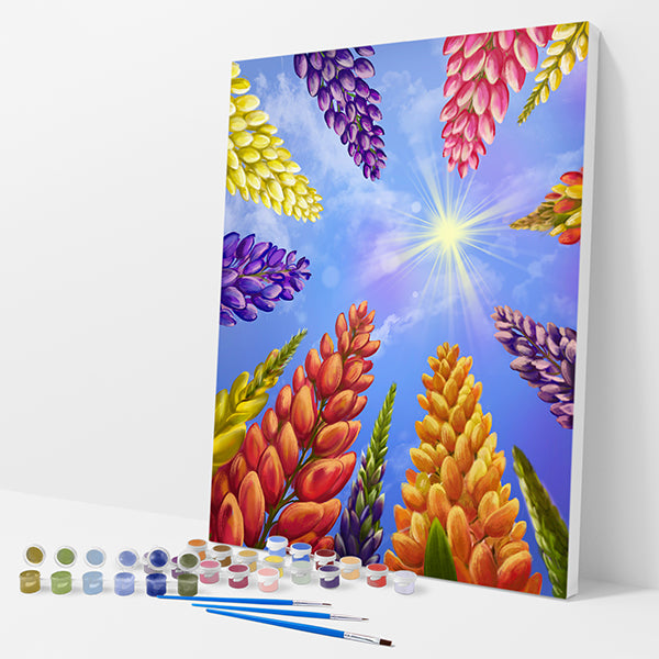 Colorful Lupine Flowers Kit