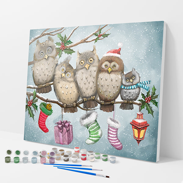 Christmas Owls Kit