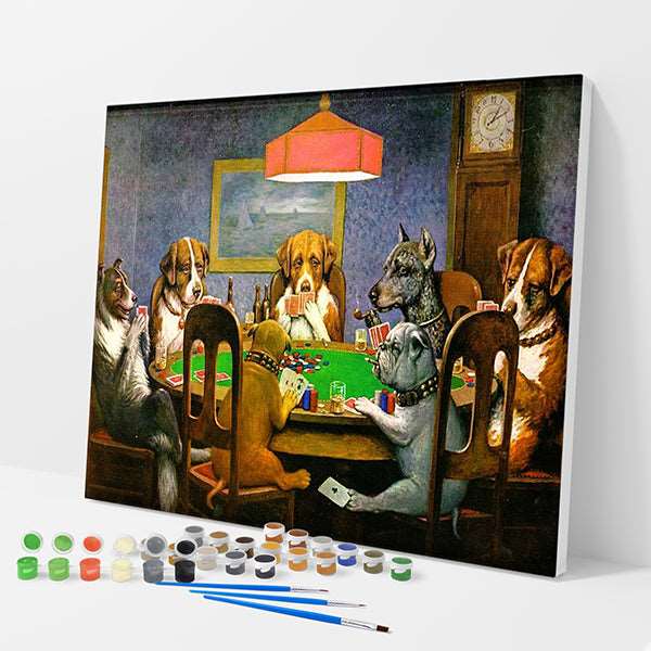 Dogs Playing Poker Kit