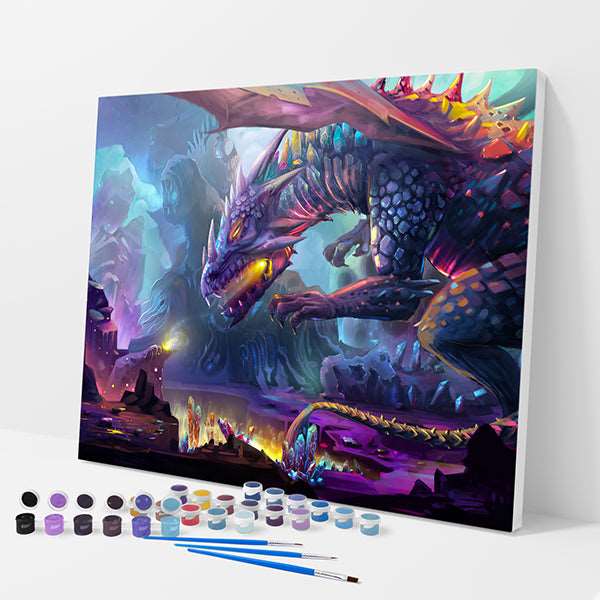 Dragon with Crystals Kit