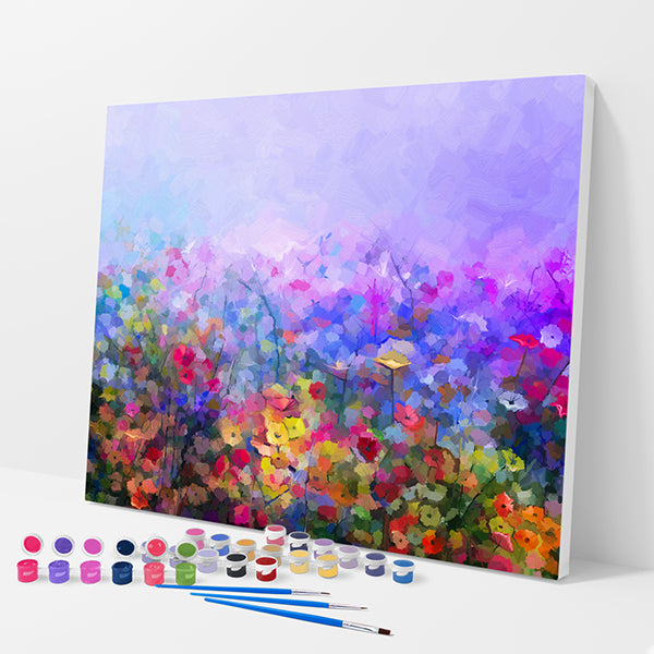 Field of Colorful Flowers Kit