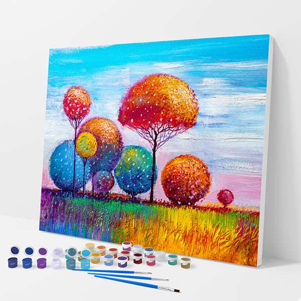 Colorful Trees Kit