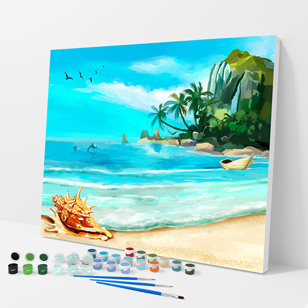 Beach with Seashell Kit