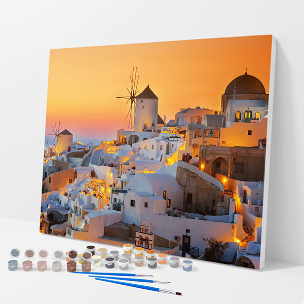 Greek Islands Sunset Kit