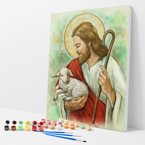Jesus with Lamb Kit