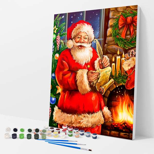 Santa with His List Kit